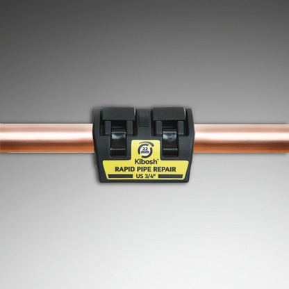 Kibosh rapid pipe repair clamp on copper pipe KIB22BK-R 22mm