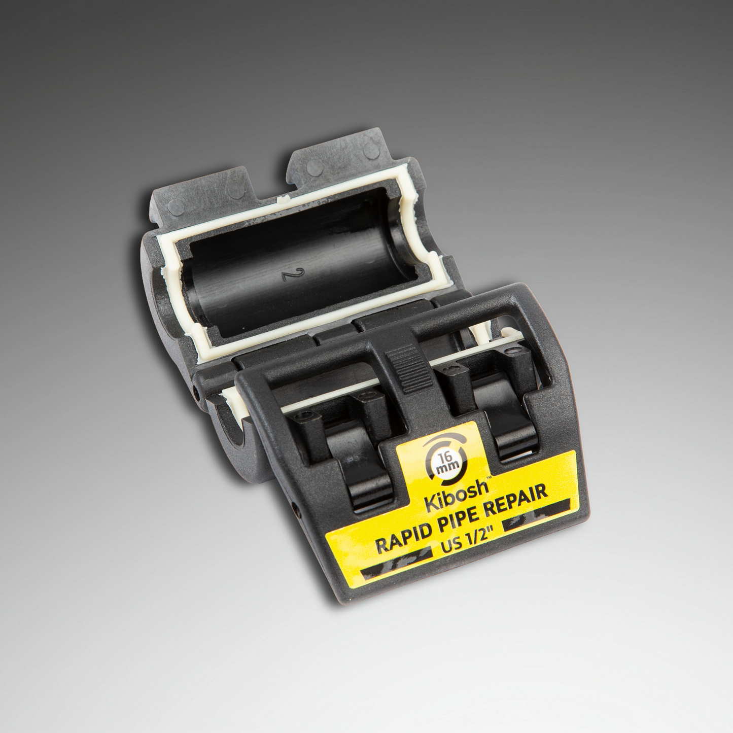 Kibosh rapid pipe repair clamp 16mm/US1/2"
pipe repair clamp emergency 
KIB16BK-R